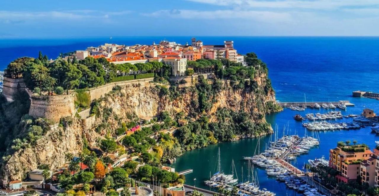 Luxurious Flat At 5 Min By Walk To Monaco, Free Parking And Sea View Apartment โบโซเลย ภายนอก รูปภาพ